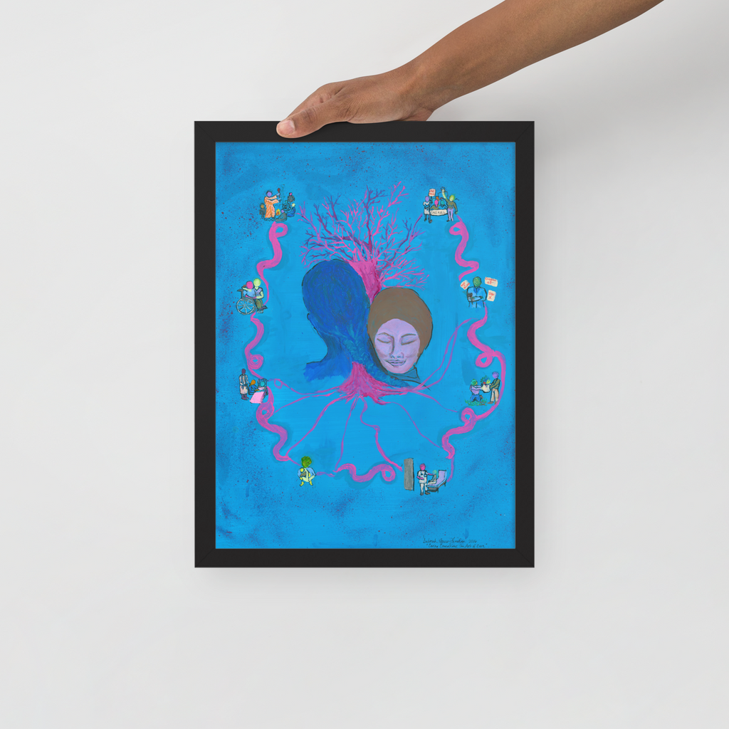Caring Connections Framed Print