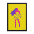 "...And No One Saw?" Framed Print