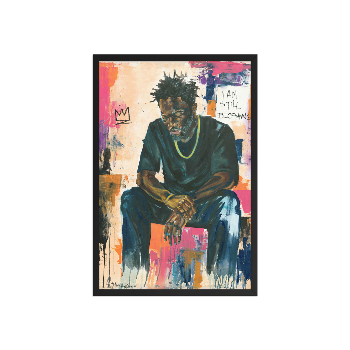 Unapologetically Human Framed Print