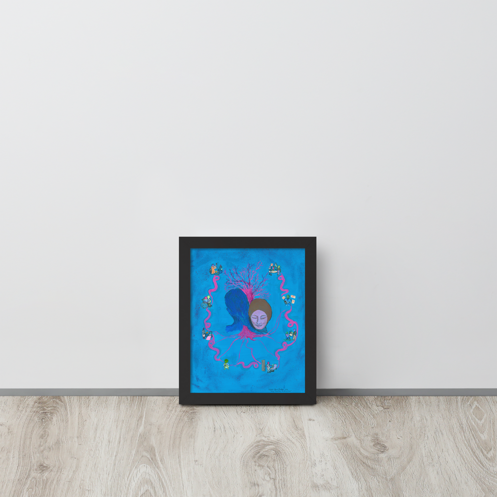 Caring Connections Framed Print