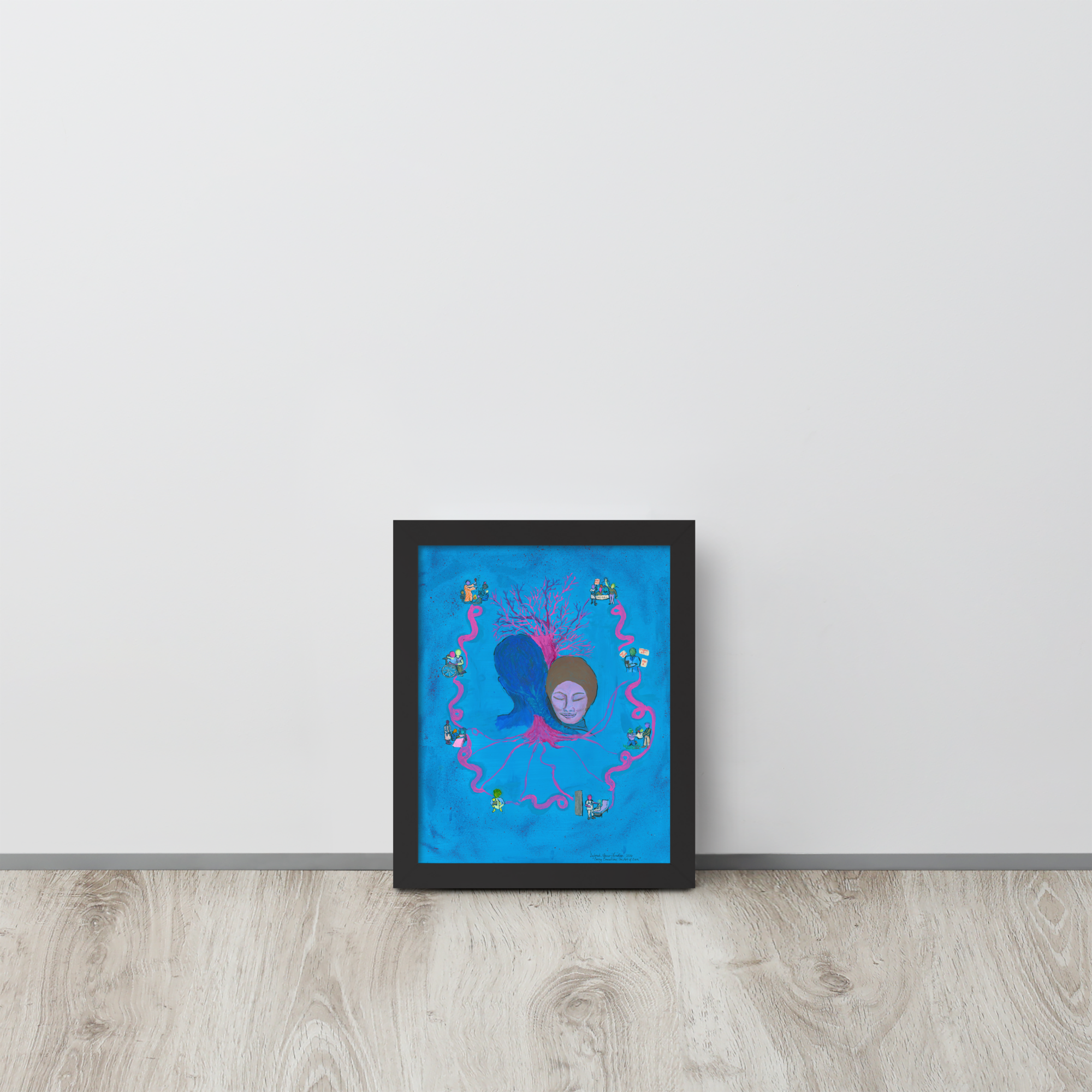 Caring Connections Framed Print