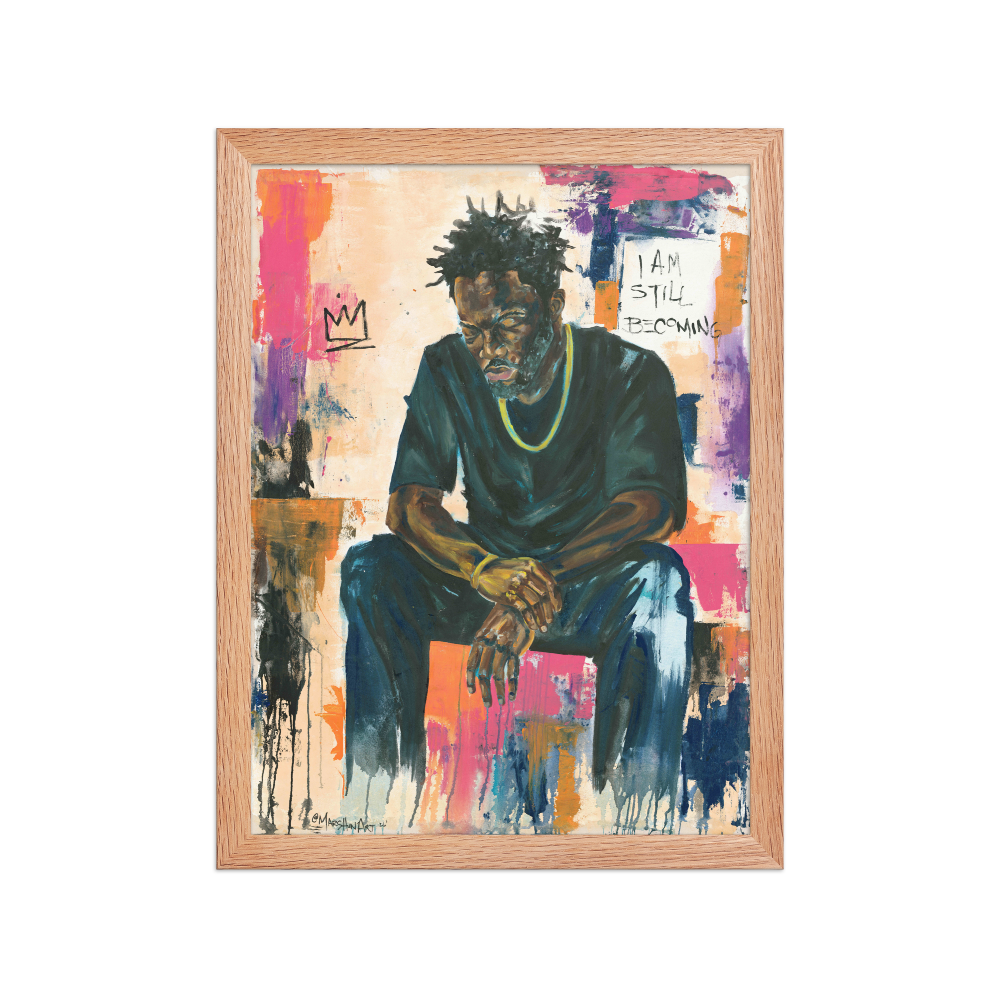 Unapologetically Human Framed Print
