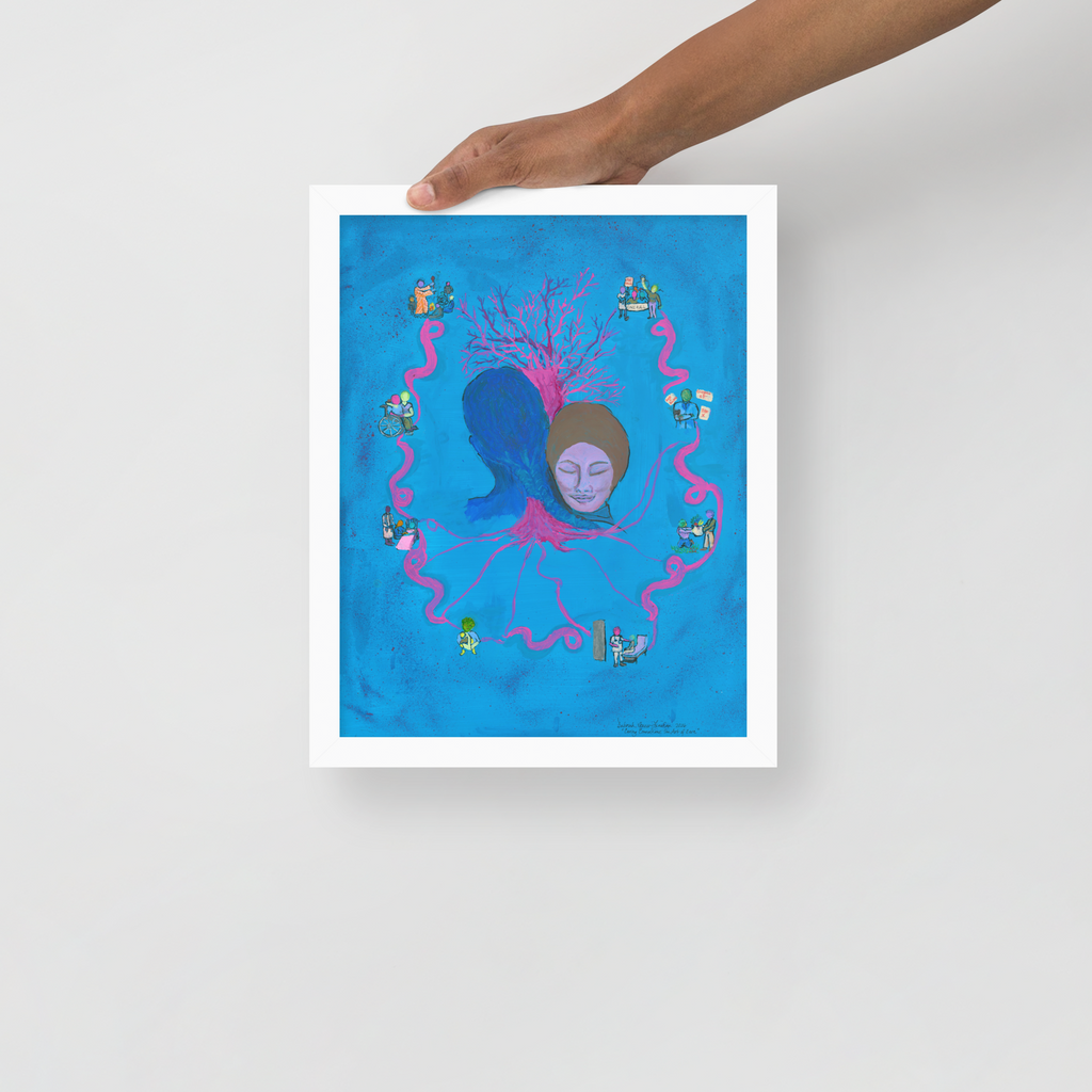 Caring Connections Framed Print