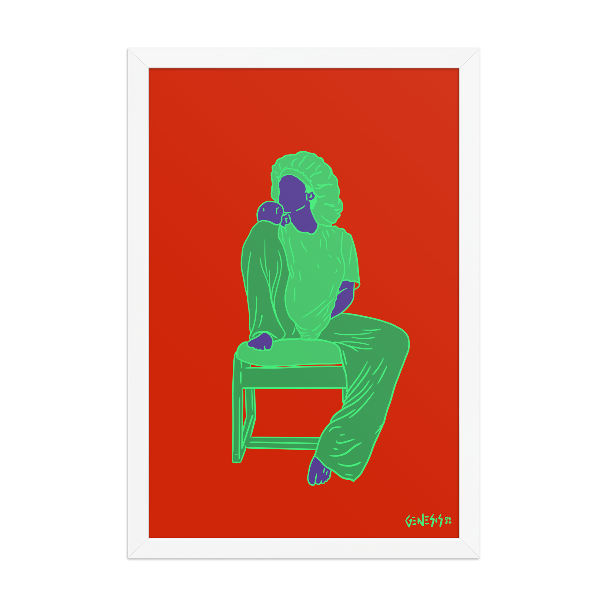 "Most Sexiestest." Framed Print
