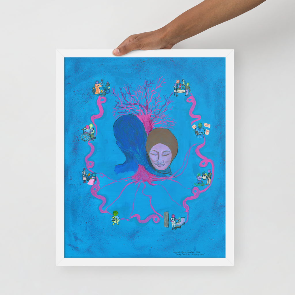 Caring Connections Framed Print