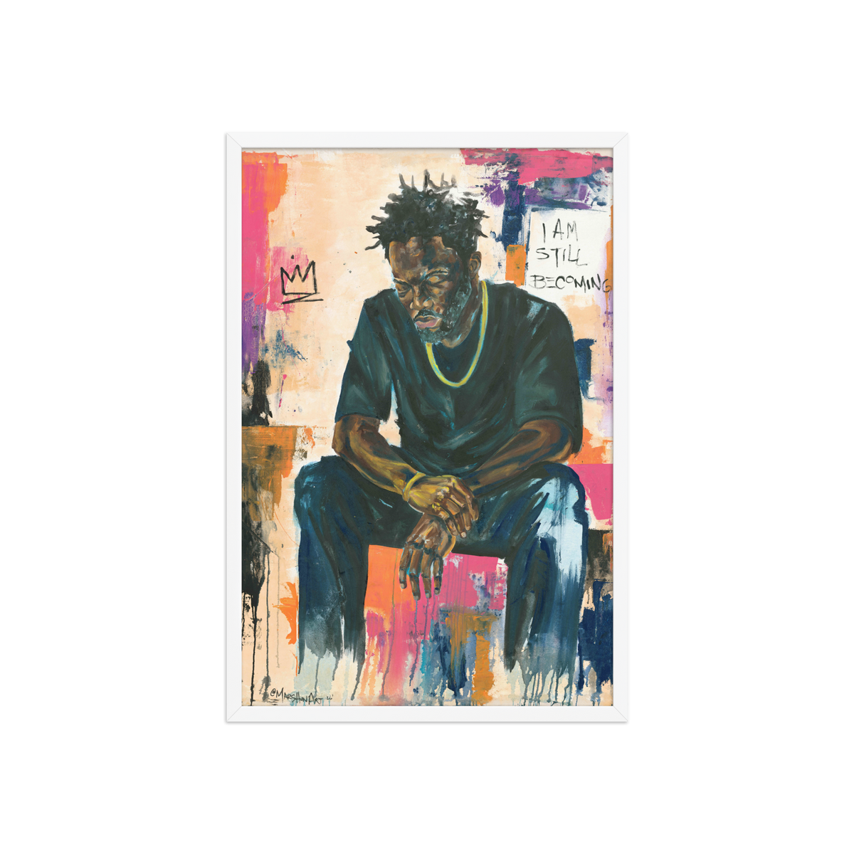 Unapologetically Human Framed Print
