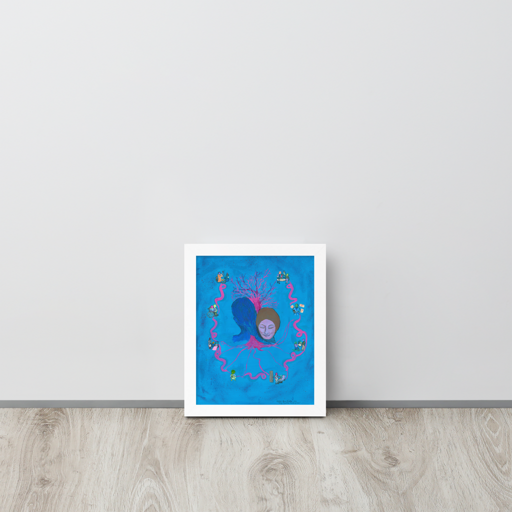 Caring Connections Framed Print