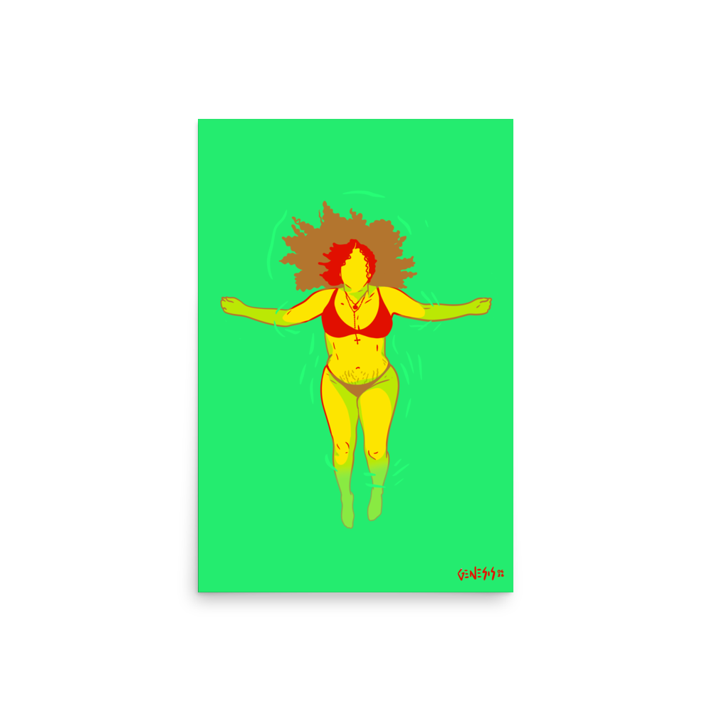 "Mourning Water — Tu Mami Si Te Quiso" Print